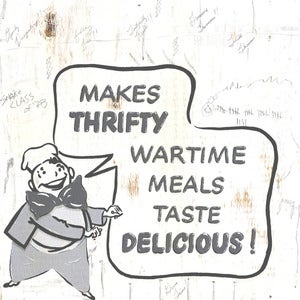 Image of Thrifty Wartime Meals Print