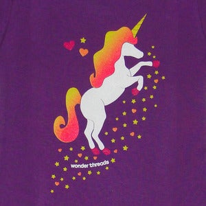 Image of UNICORN ONESIE PURPLE