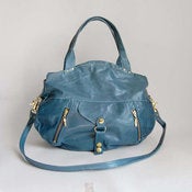Image of Valhallabrooklyn Lynx bag in teal blue