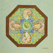 Image of Seashells/Sailor's Valentine Inspired Painting