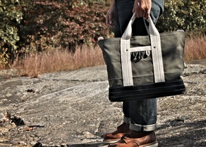 Image of Olive & Indigo Utility Tote