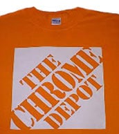 Image of Chrome Depot T-Shirt - Orange