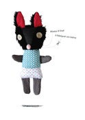 Image of Maxou le loup/kit doudou