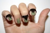 Image of nail triangle ring