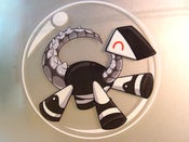 Image of Rex-in-a-Ball Sticker