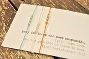 Image of faith. hope. love. bracelet