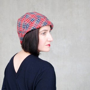 Image of Heady Concoction in red & blue plaid 