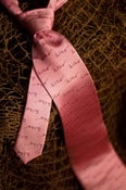 Image of Necktie - John F. Kennedy Signature - Nantucket Pink