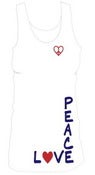 Image of Alyssa Milano "Love" tank benefitting The U.S. Fund for UNICEF 