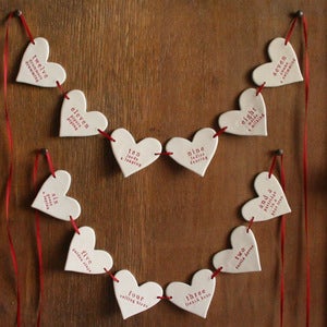Image of 12 days of christmas garland