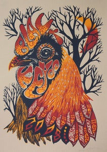 Image of Black Keys - European Tour 2008 - Silkscreen Poster