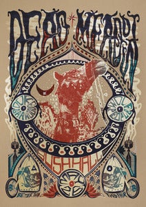 Image of Dead Meadow - London 2010 - Silkscreen Poster