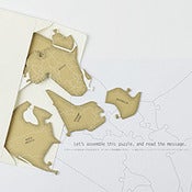 Image of 11/022: Geografia Pangaea Greeting Card
