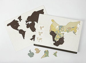 Image of 11/023: Geografia Pangaea Puzzle Board