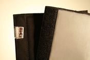 Image of Bici: Frame pad - Black/3M Scotchlite Reflective