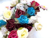 Image of Fleurs en papier / paper flowers