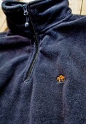 Image of Robert F Scott Fitted Fleece Jacket - British Blue