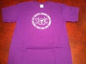 Image of Purple and White Shirt