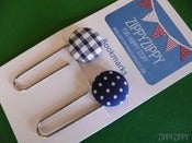 Image of Fabric Covered Bookmarks