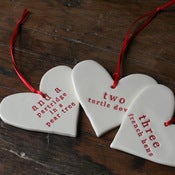 Image of 12 day of christmas - ornament set