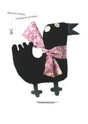 Image of Momo le corbeau/kit doudou