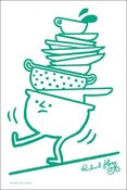 Image of Tea Towel: Factoryroad Gallery Richard Hogg Tea Towel