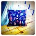 Tattoo Black funky cushion