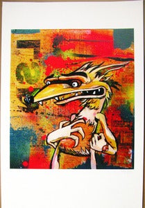 Image of ÜBER5000 "Acid Weasel" Giclee Print
