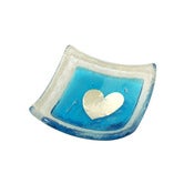 Image of Turquoise Earring Dish (6cm)