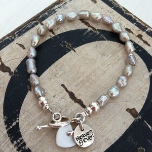 Image of Boho Fresh Water Pearl Bracelet