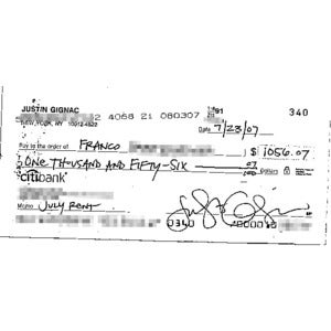 Image of One Month’s Rent