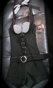 Image of Halter Playsuit