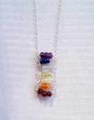 Image of Chakras Ladder Necklace 1