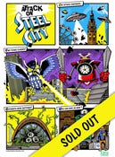 Image of 'Attack on Steel City' - Limited Art print (A3 approx)