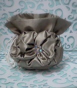 Image of Crystal Blooming Satchel - Flower Girl Basket/Handbag