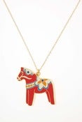 Image of Dala Horse Necklace 