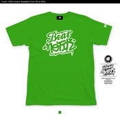 Image of Back it up "WHITE PRINT" Green