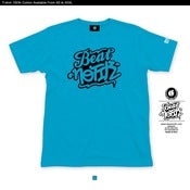 Image of Back it up "BLACK PRINT" Blue