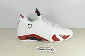 Image of Air Jordan XIV 14 White Varsity Red 2012 487471-101