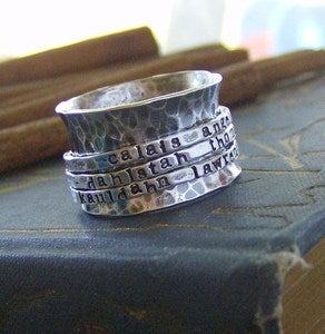 Image of tripple spinner ring