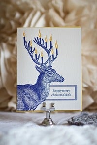 Image of Happy Merry Christmakkah Deer
