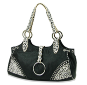 Image of The "Ms. Page" - Black & White Purse