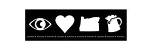 Image of Oregon, Small Sticker