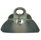 Image of The "Albino Aligator" - White Purse