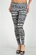 Image of tribal print leggings