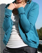 Image of Jäckchen aus Jersey - petrol