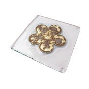 Image of Classic Gold Flower Teapot Stand