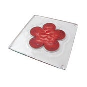 Image of Classic Red Flower Teapot Stand