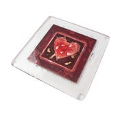 Image of Designer Red Heart Teapot Stand