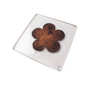 Image of Classic Mocha Flower Teapot Stand